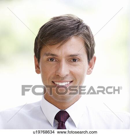 Picture - Portrait of a young man. Fotosearch