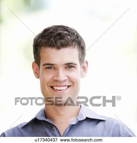 Portrait of a young man View Large Photo Image Stock Photo - Portrait of a young man. Fotosearch