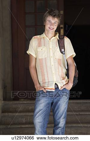 Portrait of a student View Large Photo Image Stock Photograph - Portrait of a student. Fotosearch