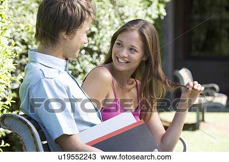Two university students View Large Photo Image Stock Image - Two university students. Fotosearch