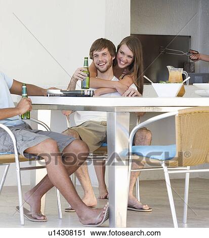 A group of teenage friends at a barbeque View Large Photo Image Stock Image - A group of teenage friends at a barbeque. Fotosearch