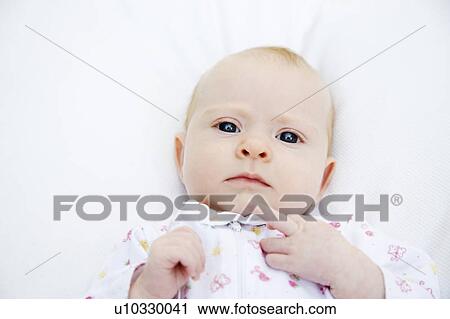 Portrait of a baby View Large Photo Image Stock Image - Portrait of a baby. Fotosearch