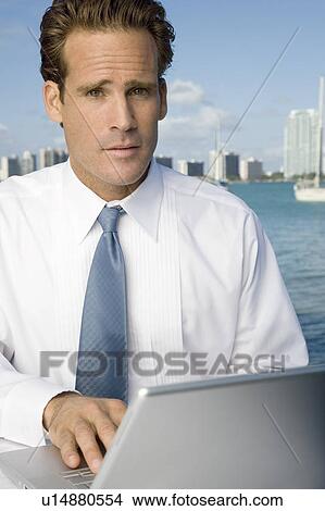 Picture - Portrait of a businessman. Fotosearch