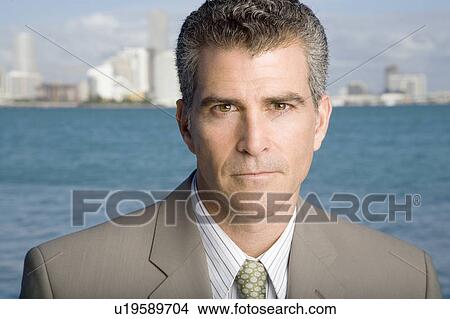 Picture - Portrait of a businessman. Fotosearch