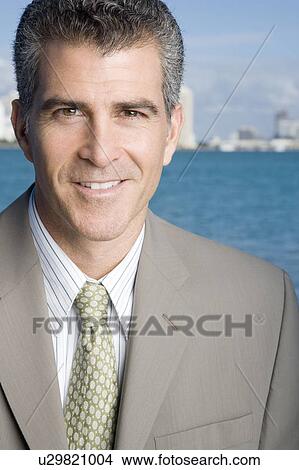 Picture - Portrait of a businessman. Fotosearch