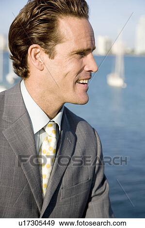 Stock Photo - Portrait of a businessman. Fotosearch