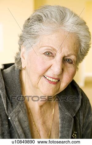 Portrait of an elderly woman View Large Photo Image Stock Image - Portrait of an elderly woman. Fotosearch