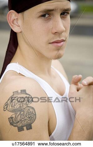 Stock Image - A teenage boy. Fotosearch