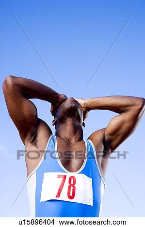 Portrait of an athlete who has just lost View Large Photo Image Picture - Portrait of an athlete who has just lost. Fotosearch
