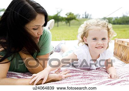 Stock Photo - mother and daughter . Fotosearch