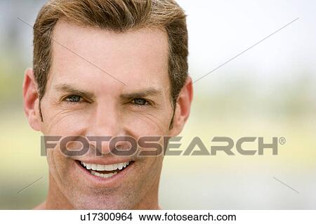 portrait mid adult man with stubble View Large Photo Image Picture - portrait mid adult man with stubble . Fotosearch