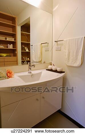 Stock Image - Home Interior, Bathroom. Fotosearch