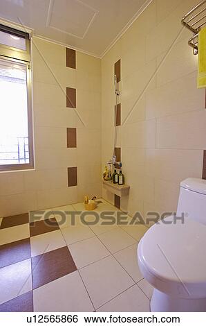 Home Interior, Bathroom View Large Photo Image Stock Photograph - Home Interior, Bathroom. Fotosearch