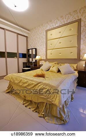 Stock Photo - Home Interior, Bedroom. Fotosearch