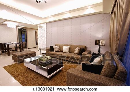 Home Interior, Living Room View Large Photo Image Stock Image - Home Interior, Living Room. Fotosearch