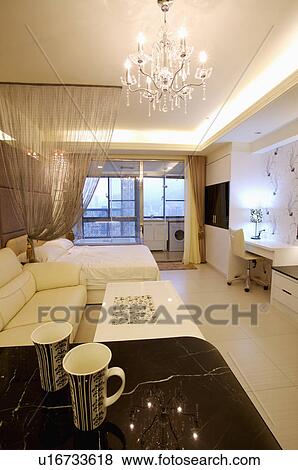 Stock Photo - Home Interior, Living Room. Fotosearch