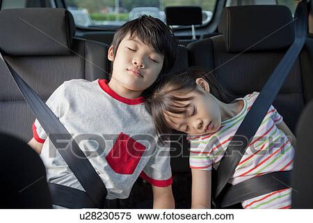 Children Sleeping in a Car View Large Photo Image Stock Photography - Children Sleeping in a Car. Fotosearch