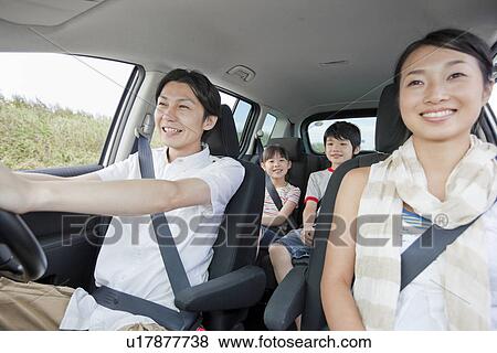Family Going for a Drive View Large Photo Image Stock Photo - Family Going for a Drive. Fotosearch