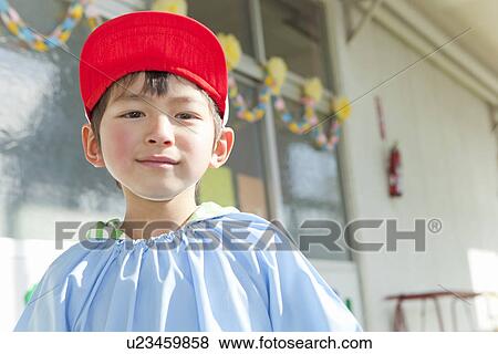 Stock Photo - Kindergarten Boy. Fotosearch