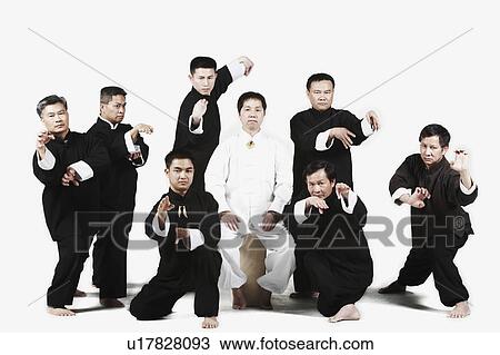 Portrait of a group of people practicing martial arts View Large Photo Image Stock Image - Portrait of a group of people practicing martial arts. Fotosearch