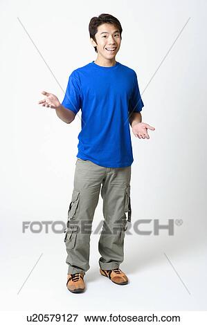 Stock Photo - Portrait of a mid adult man smiling. Fotosearch