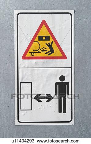 Stock Image - arrow, caution, advice. Fotosearch