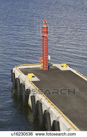 Barge, Blue, Day, Dock, Empty View Large Photo Image Stock Photograph - Barge, Blue, Day, Dock, Empty. Fotosearch