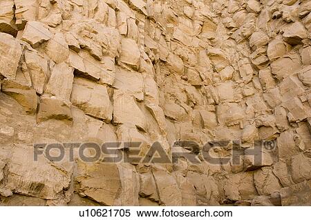 Stock Photography - Beige, Full Frame, Cracked, Close-Up, Arid Landscape. Fotosearch