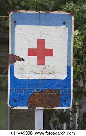 Stock Photo - Blue, Depicting, Fixed, Guide, Icon. Fotosearch