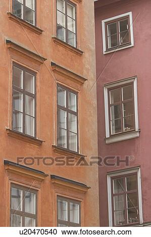 Stock Image - building, structure, modern, establishment, windows, architecture. Fotosearch