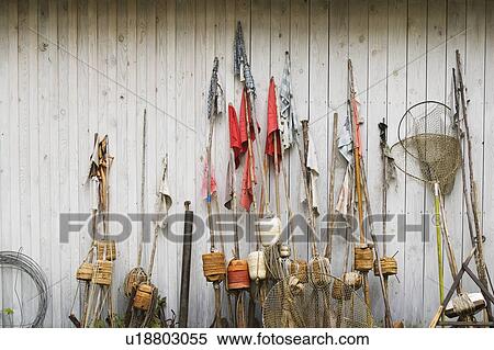 Stock Photography - Cloth, Flags, Grey, Implement. Fotosearch