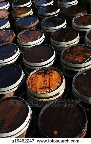 Stock Photo - drink, liquid, cylinders, store, close-up, arrangement. Fotosearch
