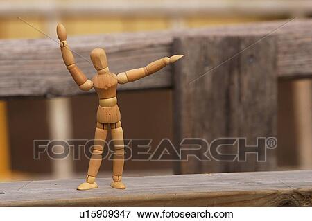 Stock Photo - Fence, Rail, Railing, Wooden, Wood, Planks. Fotosearch