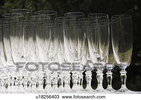 Stock Image - Glass, Close-Up, Arrangement. Fotosearch
