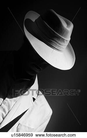 Stock Photo - male, young man, cap, headdress. Fotosearch