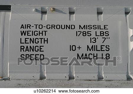 Picture - military, missiles, Air Force, technical, text, display. Fotosearch