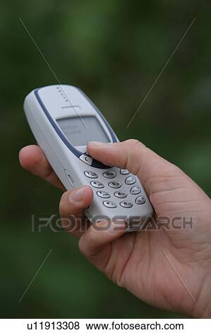 Stock Photo - Mobile, mobile phone, phone, wireless, wireless technology, communication. Fotosearch
