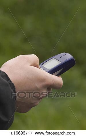 Stock Photo - Mobile, mobile phone, phone, wireless, wireless technology, communication. Fotosearch
