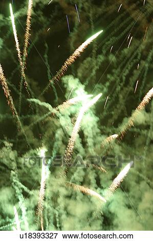 outdoors, view, pyrotechnics, rockets, explosives, light View Large Photo Image Stock Photo - outdoors, view, pyrotechnics, rockets, explosives, light. Fotosearch