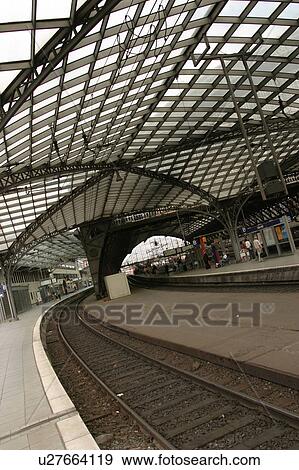Stock Photo - railroad, track, way, path, pathway, stones. Fotosearch