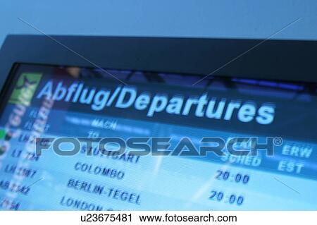 Stock Image - screen, monitor, display, information, news, text. Fotosearch