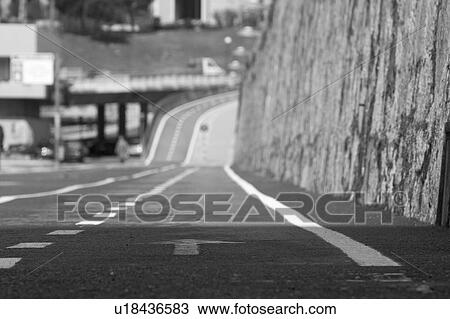 Stock Image - street, outdoors, way, path, road, structure. Fotosearch