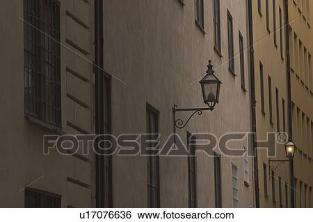 Stock Photograph - streetlamp, illuminate, lamp, lighting, decorating, light. Fotosearch