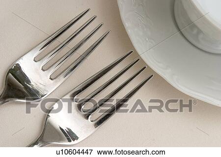 Stock Photo - tools, arrangement, array, dishware, crockery, plate. Fotosearch