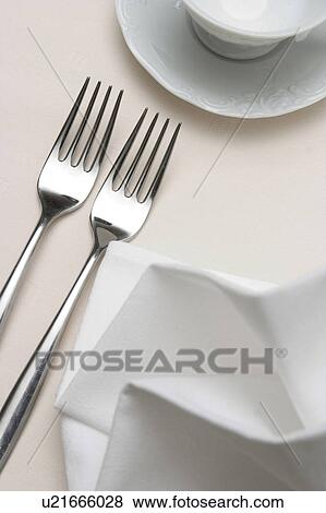 Stock Photo - tools, arrangement, array, dishware, crockery, plate. Fotosearch