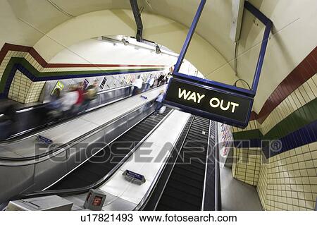 Transportation, Modern, Moving Staircase View Large Photo Image Stock Image - Transportation, Modern, Moving Staircase. Fotosearch