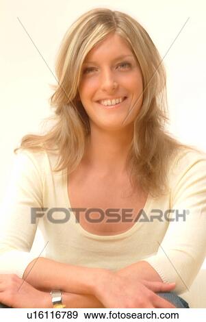 Portrait of woman, soft focus View Large Photo Image Stock Photo - Portrait of woman, soft focus. Fotosearch