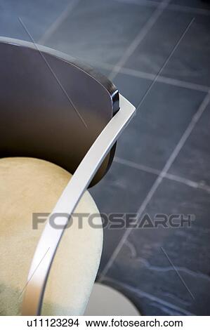 Picture - Detail of modern bar stool. Fotosearch