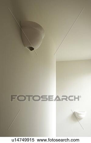Detail of two wall lights on white wall View Large Photo Image Stock Photography - Detail of two wall lights on white wall. Fotosearch