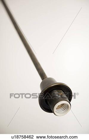 Stock Image - Empty Light Fixture. Fotosearch
